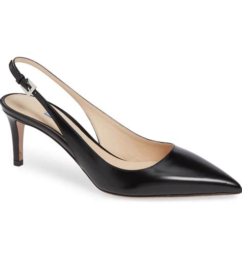 prada slingback wedge|Prada slingback shoes nordstrom.